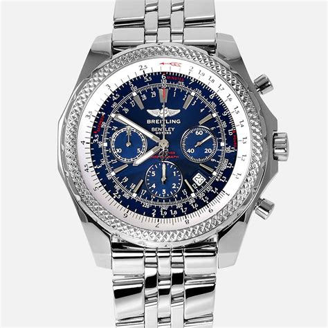 breitling bentley motors blue dial|Breitling for Bentley watch price.